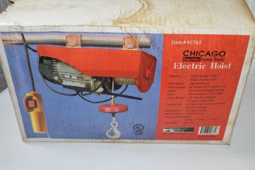 Chicago Electric Power Tools Hoist 40765 New in box