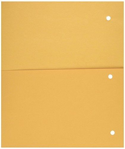 2 Pk. Mead Add-a-Pocket Dividers, Yellow, 8 Pack (33508)