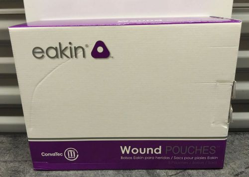 Box of 5 brand new convatec eakin wound patches 9.7 in. x 6.3 in. ref 839263 #8 for sale