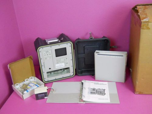 New! hewlett packard 43200mc portable ecg cardiac monitor recorder system case for sale
