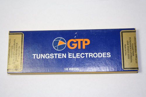 GTP Tungsten Electrodes LT.040 X 7&#034; 10 Pack, Ground Annealed P061363