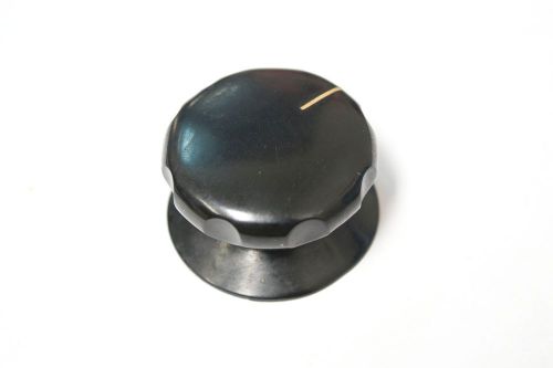Vintage Black Plastic Knob (16mm)