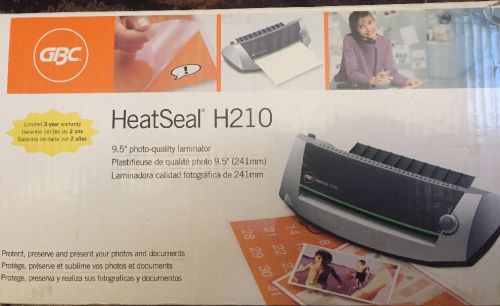 Gbc heatseal h210 9.5&#034; sealer photo quality laminator uses 3 and 5 mil pouches for sale