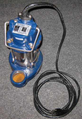 Glentronics PHCC Pro Series Sump Pump for Parts Only - S3033PS - 115 VAC  1/3 HP