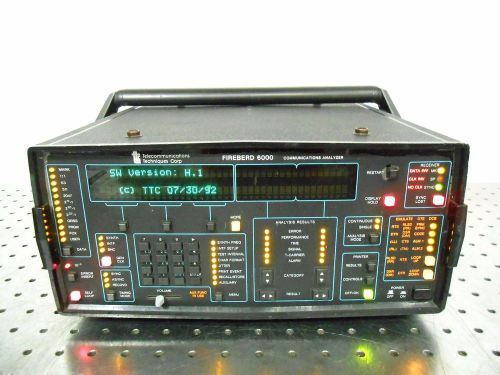 H133290 TTC (Dynatech) Communications Analyzer Fireberd 6000, Opt 6004 &amp; 6006