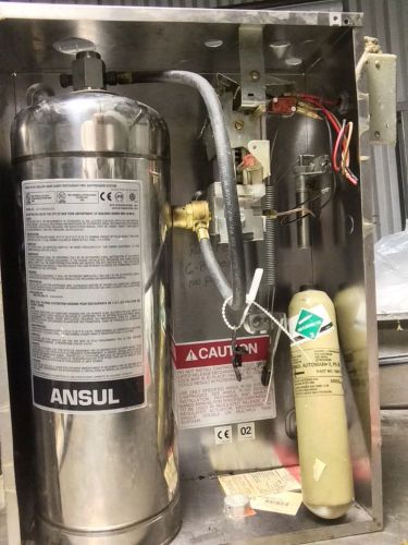 ANSUL R-102 WET CHEMICAL FIRE SUPPRESSION SYSTEM   USED