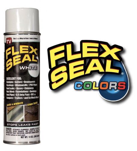 NEW! Flex Seal White 14oz - As Seen on TV