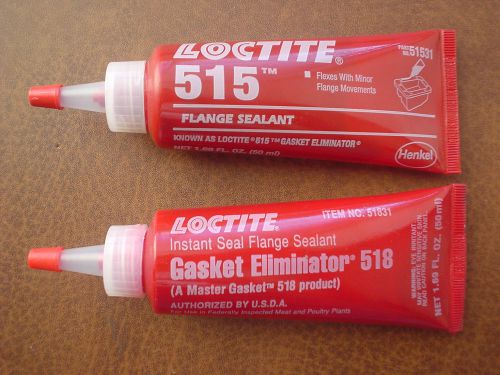 Loctite 515 &amp; 518 gasket eliminator for sale