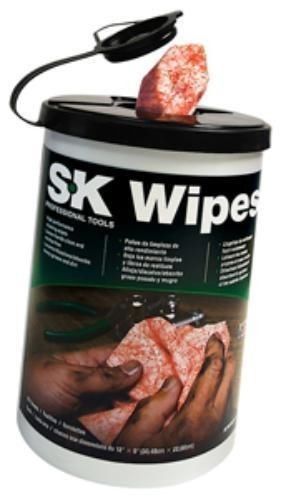 S K Hand Tools WIPES1 Dual Texture Hand And Tool Cleaning Wipes **NEW**