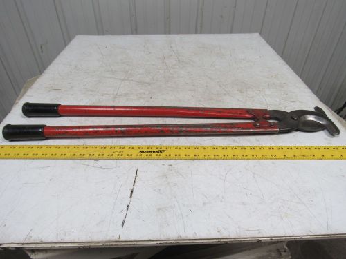 Hk porter 38&#034; heavy duty shear type hand operated cable cutter for sale