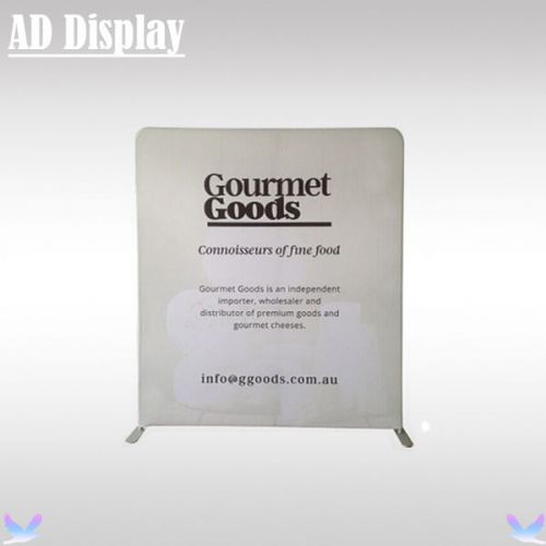 200*228cm Premium Exhibition Fabric Display Wall With Single Side Printed Banner