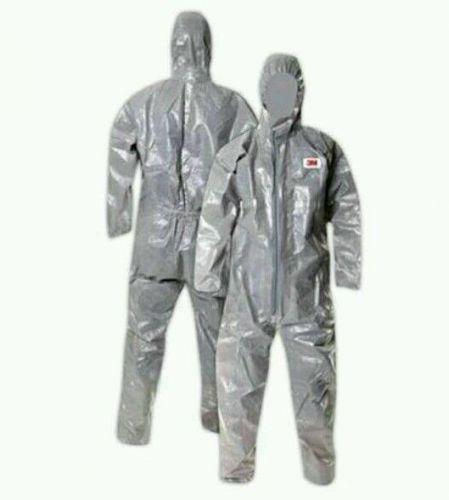 3M 4570 Chemical Protective Coveralls Full suit with Hood MEDIUM