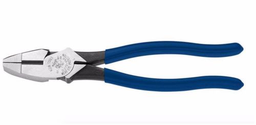 Klein tools lineman electrician side cutting cutter pliers cable wire tool 8 in for sale