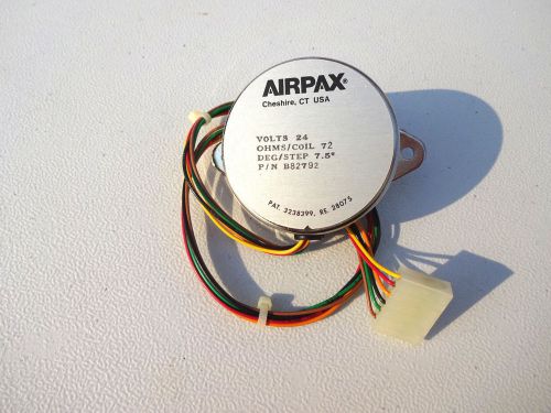 Vintage Airpax motor P/N B82792 patent 3238399 Please see photos for details