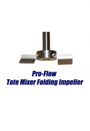 Ibc tote mixer folding impeller (10 inch 3-blade) for sale