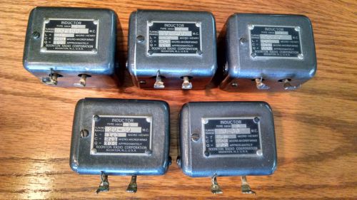 Boonton 590A Inductors - For use in 170-A/190A &#034;Q&#034; Meters / Qty of 5