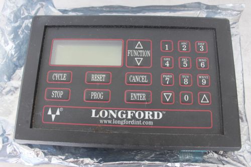 LONGFORD INTERNATIONAL M1000-7 FEEDER OPERATOR INTERFACE DIGITAL DISPLAY