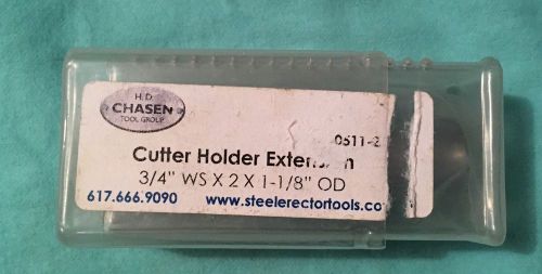 NEW CHASTEN CUTTER HOLDER EXTENSION 3/4&#034; WSx2x1-1/8 OD  see pic