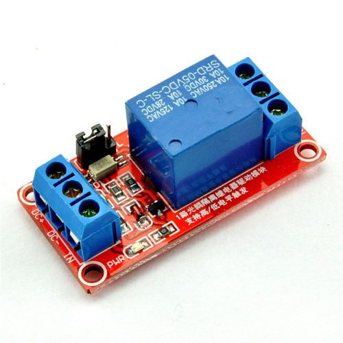 1pc-1-channel 24v relay module h/l level triger with optocoupler for mega 2560 for sale