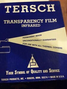Overhead Transparency Film in 100 sheets box FNF778 new sealed
