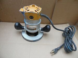 Black &amp; Decker 7616 Vintage Deluxe Router 5 Amp 23000 Rpm USA Made