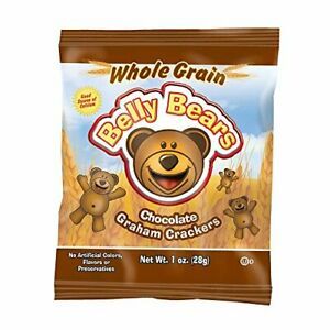 Readi-Bake BeneFIT 200ct Whole Grain Belly Bears Animal Cracker Snacks Chocol...