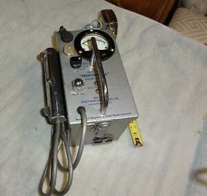 Precision Radiation Instruments &#034;Professional&#034; Geiger Counter Model 107B &#034;As Is&#034;