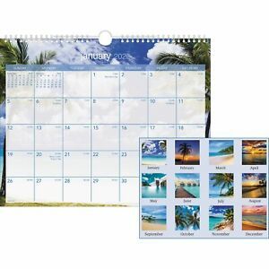 At-A-Glance Tropical Escape Monthly Wall Calendar (dmwte828)