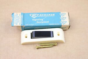 Edwards Keynote Push Button Switch 635 48V Volt Ivory NOS/NIB Signaling Doorbell
