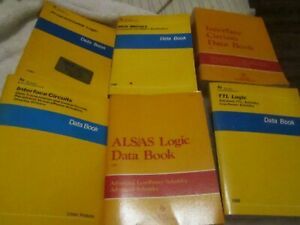 Texas Instruments TTL Data Books VINTAGE LOT ALS/AS logic Schottky circuits +