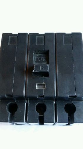 Square D EHB4 snap in  3 pole amp 15 .eh34015