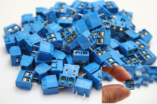 20piece LOTS 2 Pin Philips Screw Terminal Connector 5.0MM Pitch Panel PCB Mount