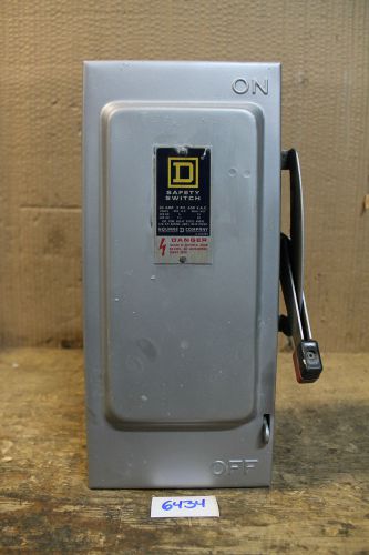 SQUARE D H-361 SAFETY SWITCH 30 AMP (6434)