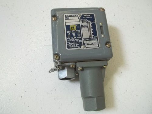 SQUARE D 9012-ADW5-S2 PRESSURE SWITCH *USED*