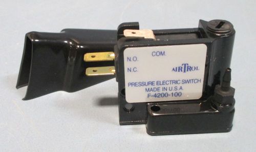Airtrol f4200100 miniature pressure electric switch f-4200-100 nwob for sale
