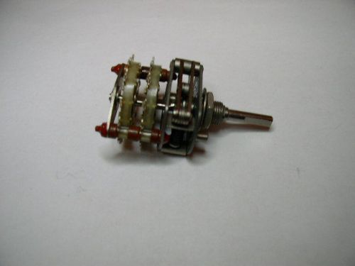 Rotary switch 2 pole 11 positions. nos. lot of 1 for sale