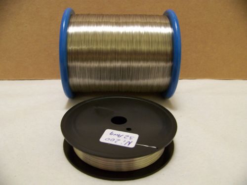 Pure Nickel wire (non resistance  wire )   32 awg 100 ft