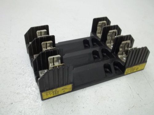LOT OF 4 BUSS H60060-3C FUSE HOLDER *USED*
