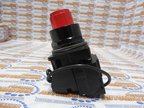 52BT6D2A Heavy Duty Push To Test Pushbutton, Water and Oil Tight, Illuminated,