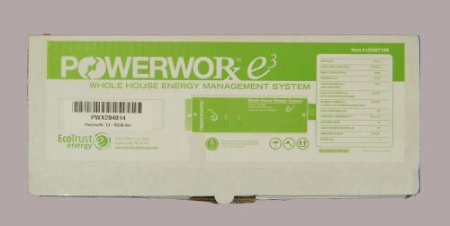 Powerworx e3 whole house energy management system pwx204014 for sale
