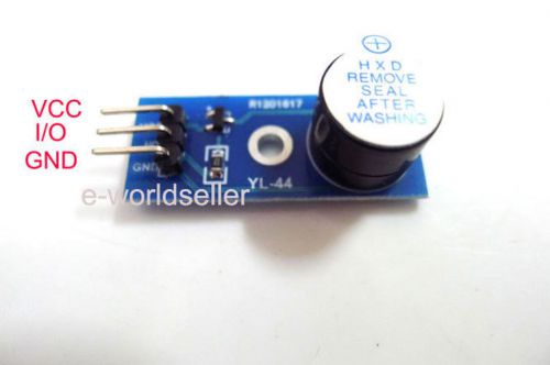 Good 3.3v-5v high level 3 wire 3 pins alarm active buzzer sensor module for sale