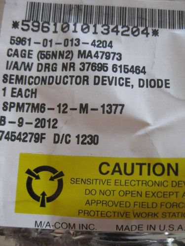 M/A Com radio set Diode semiconductor device  an/arc-18  htf  New