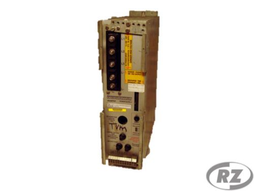 Tvm2.1-50-220-300-w1 indramat power supply remanufactured for sale