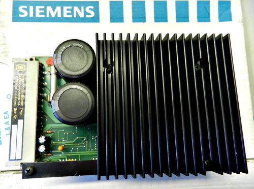 SIEMENS Servo amplifier board Bregenhorn-Butow TDS  120/25Y PN: 321733-04