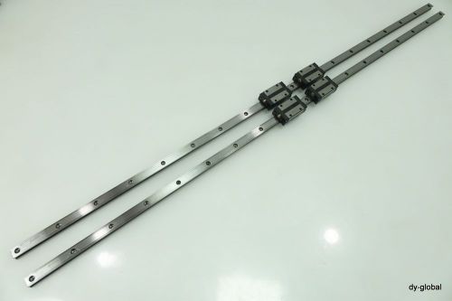 Ssr15xw+1038mm thk used lm guide linear bearing 2rail 4block lightweight motion for sale