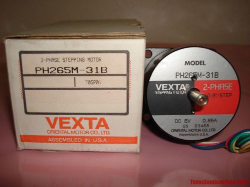 Vexta oriental motor ph265-31b stepping motor 2 phase - 0.85a 6vdc - 0.9?/step for sale