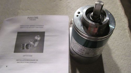FRABA OPTOCODE  Absolute Rotary Encoder w/ Instructions