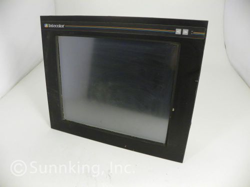 Intecolor 18&#034; industrial flat panel monitor fd18 fp18-pacaaaz for sale