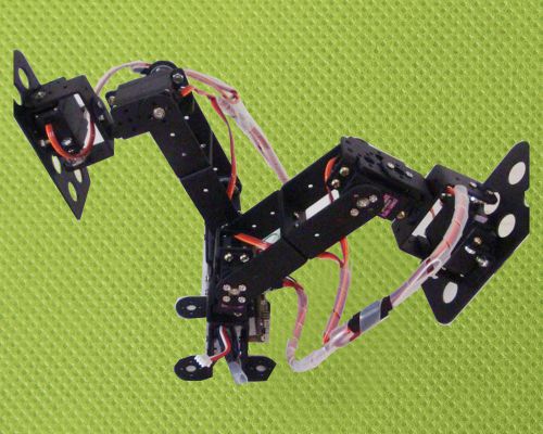 6 dof biped robot mechanical leg robot servo motor bracket(no servo motor) for sale