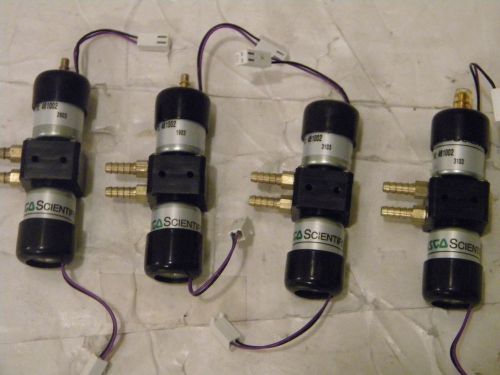 Four   asco scientific  # 461002  poppet  valve  24vdc - free s/h for sale